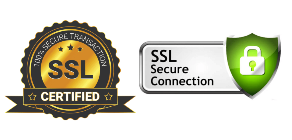 100% SSL Secure Connection