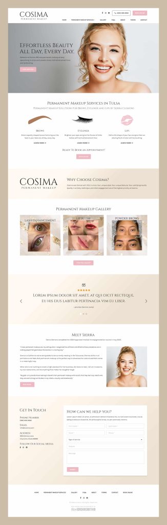 Home 6 Health & Beauty Website